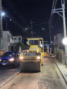⑥タンデムローラー転圧